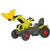 Tretfahrzeug ROLLY TOYS Claas Axos 340 Tretfahrzeuge grün Kinder Kettcar Tretfahrzeug