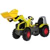 Tretfahrzeug ROLLY TOYS Premium Claas Axion 950 Tretfahrzeuge grün Kinder Kettcar Tretfahrzeug