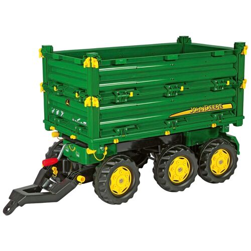 Rolly Toys Kinderfahrzeug-Anhänger ROLLY TOYS „John Deere“ Spielfahrzeug-Anhänger grün Kinder Zubehör für Kinderfahrzeuge Trettraktoren