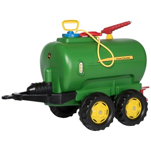 Rolly Toys Kinderfahrzeug-Anhänger ROLLY TOYS „John Deere“ Spielfahrzeug-Anhänger grün Kinder Zubehör für Kinderfahrzeuge Tanker Trettraktoren