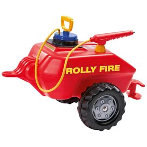 Rolly Toys Kinderfahrzeug-Anhänger Vacumax Fire, Tanker für Trettraktoren Einheitsgröße rot Kinder Altersempfehlung
