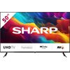 F (A bis G) SHARP LED-Fernseher 4T-C50FJx Fernseher schwarz LED Fernseher