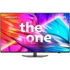 F (A bis G) PHILIPS LED-Fernseher 50PUS8909/12 Fernseher grau (anthrazit) LED Fernseher