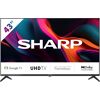 G (A bis G) SHARP LED-Fernseher SHARP 43GL4260E Google TV 108 cm (43 Zoll) 4K Ultra HD TV Fernseher schwarz LED Fernseher