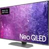F (A bis G) SAMSUNG LED-Fernseher Fernseher Neo Quantum HDR+ grau (carbon silber) LED Fernseher