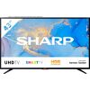 G (A bis G) SHARP LED-Fernseher 4T-C43BJx Fernseher schwarz LED Fernseher