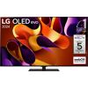 F (A bis G) LG OLED-Fernseher OLED65G49LS Fernseher schwarz LED Fernseher