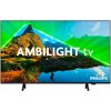 G (A bis G) PHILIPS LED-Fernseher 55PUS8349/12 Fernseher schwarz (mattschwarz) LED Fernseher