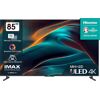 F (A bis G) HISENSE Mini-LED-Fernseher 85U7KQ Fernseher schwarz 4k Fernseher