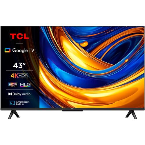 F (A bis G) TCL LED-Fernseher "43V6BX1" Fernseher titan, anthrazit LED Fernseher