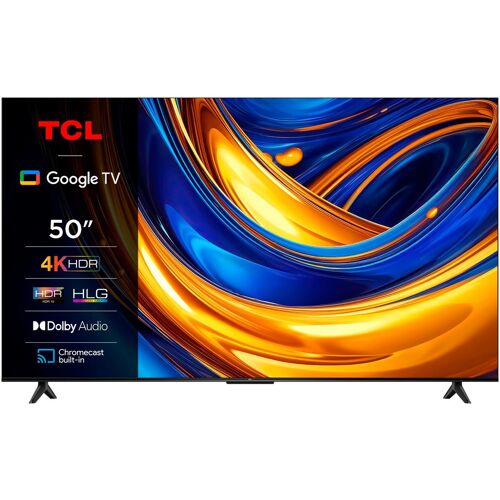 F (A bis G) TCL LED-Fernseher "50V6BX1" Fernseher titan, anthrazit LED Fernseher