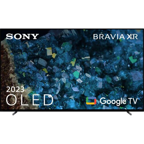 E (A bis G) SONY OLED-Fernseher "XR-77A80L" Fernseher schwarz (titanschwarz) LED Fernseher