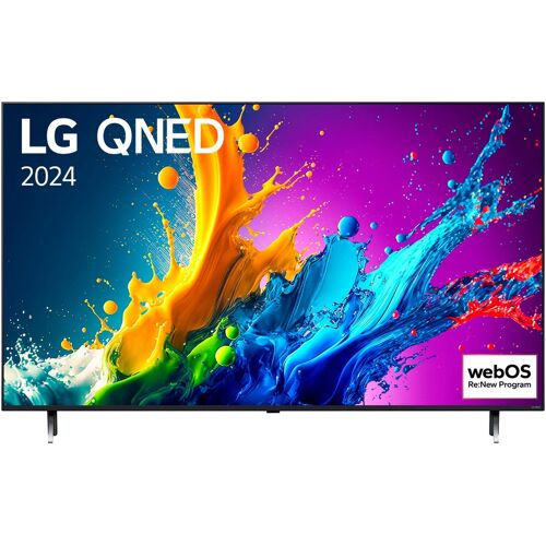 G (A bis G) LG QNED-Fernseher "43QNED80T6A" Fernseher schwarz 4k Fernseher