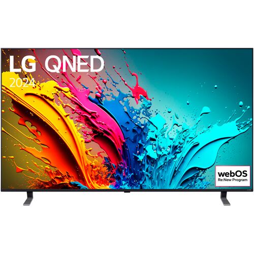 E (A bis G) LG QNED-Fernseher "65QNED85T6C" Fernseher schwarz 4k Fernseher