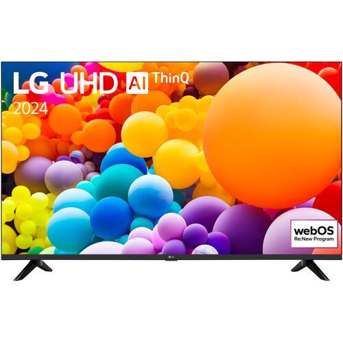 G (A bis G) LG LED-Fernseher "55UT73006LA" Fernseher schwarz LED Fernseher