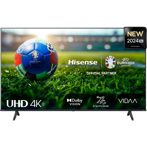 E (A bis G) HISENSE DLED-Fernseher "50E6NT" Fernseher schwarz 4k Fernseher