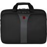 Laptoptasche WENGER "Legacy, schwarz" Gr. B/H/T: 42 cm x 32 cm x 21 cm, schwarz (schwarz, grau) Herren Taschen Koffer mit 17-Zoll Laptopfach