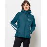 Fahrradjacke JACK WOLFSKIN "MOROBBIA 2L JKT W" Gr. S (36), blau (blue) Damen Jacken