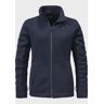 Fleecejacke SCHÖFFEL "ZipIn Fleece Oberau L" Gr. 40, blau (8820, blau) Damen Jacken Sportjacken