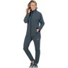 Jogginganzug TRIGEMA "TRIGEMA Bequemer für Sport und Freizeit" Gr. XXL, grau (anthrazit) Damen Sportanzüge