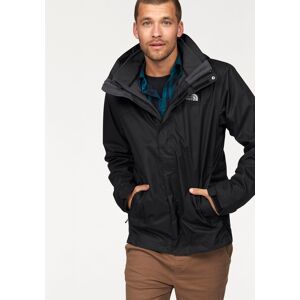 3-in-1-Funktionsjacke THE NORTH FACE "EVOLVE II TRICLIMATE" Gr. S (44/46), schwarz Herren Jacken Trekkingjacken Bestseller