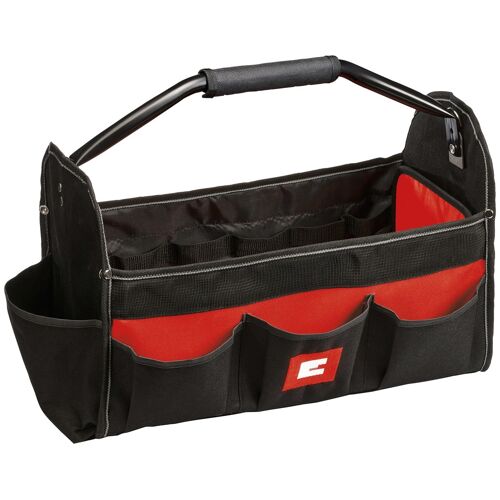 EINHELL Werkzeugtasche Taschen Gr. B/H/T: 20 cm x 6 cm x 44 cm, rot (rot, schwarz) Werkzeugtaschen Taschen