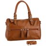 Henkeltasche J.JAYZ Gr. B/H/T: 36 cm x 28 cm x 19 cm, braun (cognac, braun) Damen Taschen Handtaschen