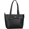 Henkeltasche TOM TAILOR "LILLY Zip shopper M" Gr. B/H/T: 38 cm x 28 cm x 12 cm, schwarz Damen Taschen Handtaschen mit Reißverschluss-Rückfach