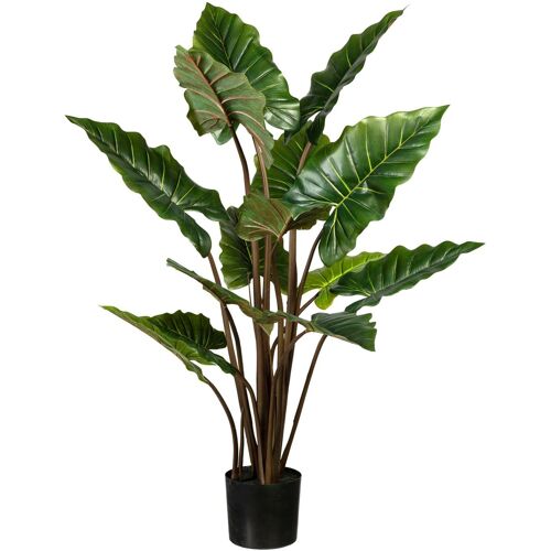 Creativ Green Künstliche Zimmerpflanze CREATIV GREEN "Taropflanze" Kunstpflanzen H: 140 cm, grün Kunstpflanzen