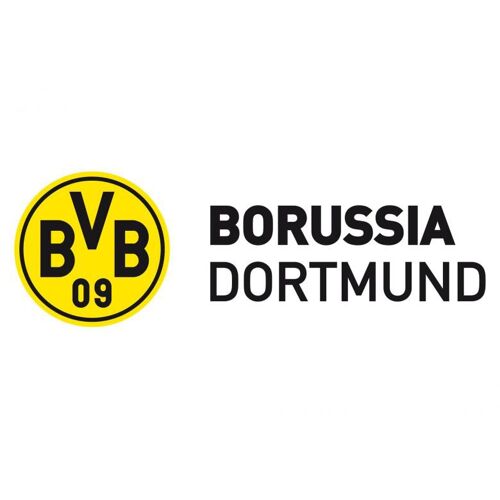 Wall-Art Wandtattoo WALL-ART „BVB Borussia Schriftzug mit Logo“ Wandtattoos Gr. B/H/T: 100 cm x 33 cm x 0,1 cm, bunt Wandtattoos Wandsticker