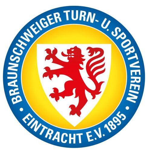 Wall-Art Wandtattoo WALL-ART „Eintracht Braunschweig Logo“ Wandtattoos Gr. B/H/T: 110 cm x 110 cm x 0,1 cm, bunt (mehrfarbig) Wandtattoos Wandsticker