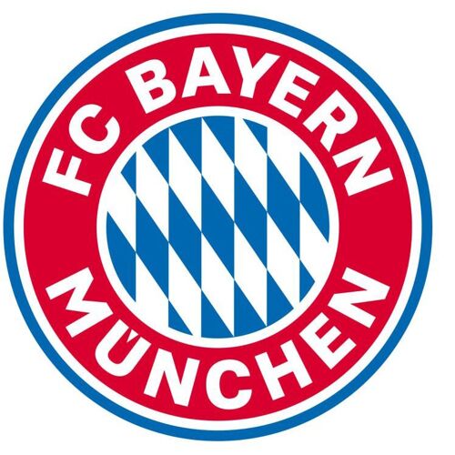 Wall-Art Wandtattoo WALL-ART „FC Bayern München Logo“ Wandtattoos Gr. B/H/T: 100 cm x 100 cm x 0,1 cm, bunt Wandtattoos Wandsticker