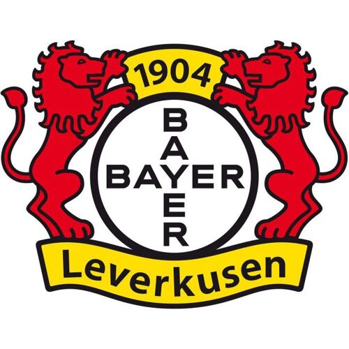 Wall-Art Wandtattoo WALL-ART „Bayer 04 Leverkusen Logo“ Wandtattoos Gr. B/H/T: 100 cm x 127 cm x 0,1 cm, bunt (mehrfarbig) Wandtattoos Wandsticker