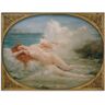 Wandbild ARTLAND "Geburt der Venus" Bilder Gr. B/H: 80 cm x 60 cm, Alu-Dibond-Druck Gottes Bilder Querformat, 1 St., beige (naturfarben) Kunstdrucke