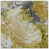 Glasbild ARTLAND "Chrysanthemen in der Sonne II" Bilder Gr. B/H: 40 cm x 40 cm, Glasbild Blumen quadratisch, 1 St., braun Glasbilder