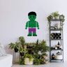 Wandtattoo WALL-ART "Spielfigur The Hulk Marvel" Wandtattoos Gr. B/H/T: 57 cm x 100 cm x 0,1 cm, bunt Wandtattoos Wandsticker