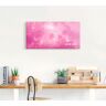 Leinwandbild ARTLAND "Emotionale Kunst Liebesleben" Bilder Gr. B/H: 150 cm x 75 cm, Sprüche & Te x te, 1 St., pink Leinwandbilder auf Keilrahmen gespannt