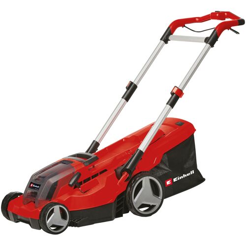 Einhell Akku-Rasenmäher EINHELL „Professional GP-CM 36/450“ Rasenmäher rot Akku-Rasenmäher 2 x 4 Ah Akku, Twincharger und Mulchkeil