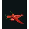 Küchenrückwand WENKO "Hot Peperoni" Spritzschutzwände Gr. B/H: 60 cm x, schwarz (schwarz, rot) Küchendekoration