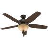 HUNTER Deckenventilator Builder Deluxe Ventilatoren braun (neu bronze) Deckenventilatoren