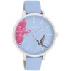 Quarzuhr OOZOO Armbanduhren blau (hellblau) Damen Quarzuhren Armbanduhr, Damenuhr