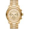 Chronograph MICHAEL KORS "RUNWAY, MK9074" Armbanduhren goldfarben Herren Hochzeitsmode