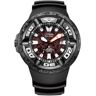 Taucheruhr CITIZEN "Godzilla-Promaster Professional Diver 300" Armbanduhren schwarz (schwarz, rot) Taucheruhren