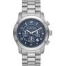 Chronograph MICHAEL KORS "RUNWAY, MK9105" Armbanduhren silberfarben Herren Hochzeitsmode