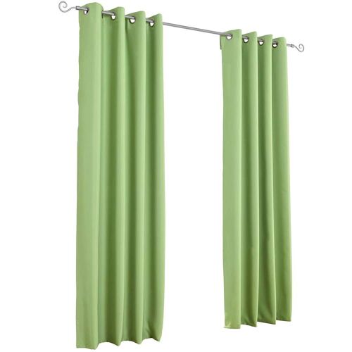 heine home Vorhang, (1 St.) 245 cm, Ösen, 135 cm grün Vorhang Blickdichte Vorhänge Gardinen