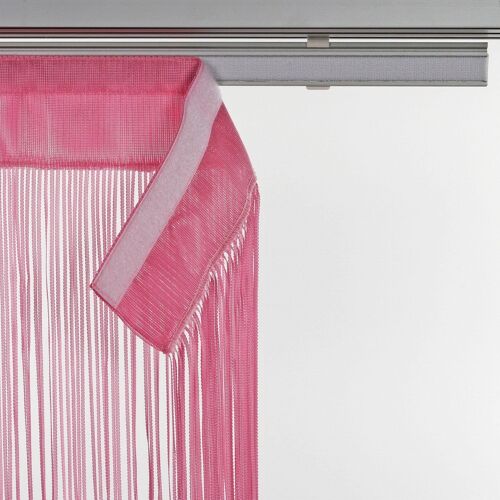 Liedeco Schiebegardine LIEDECO "String" Gardinen Gr. 245 cm, Klettband, 60 cm, pink Gardinen nach Räumen Gardine HxB: 245x60