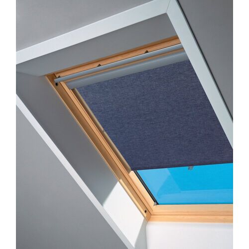 VELUX Dachfensterrollo Rollos Gr. UK04-UK08-UK10-U04-U08-U10-808-810, blau Dachfensterrollos