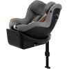 Autokindersitz CYBEX Sirona Gi i-Size Plus, lava grey grau (lava grey) Baby Kindersitze Babyschalen Autokindersitze