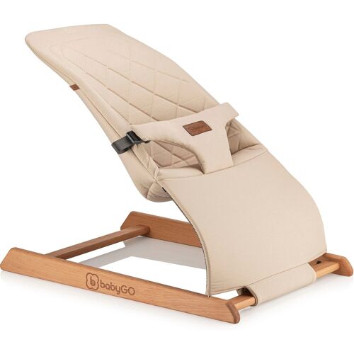 Babywippe BABYGO "Skippy, beige" beige Baby Babywippen