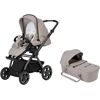 Kombi-Kinderwagen HARTAN Topline 4.0 GTS grau (hedgehog love) Baby Kinderwagen Kombikinderwagen